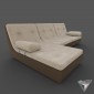 sofa ARS Scandy ottoman (art 00-29676)